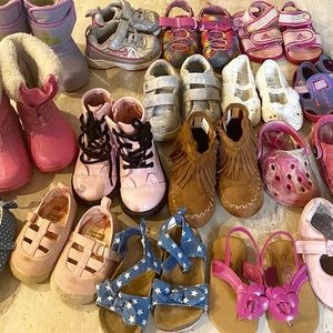 Toddler Size 4 & 5 Shoe Boot Bundle